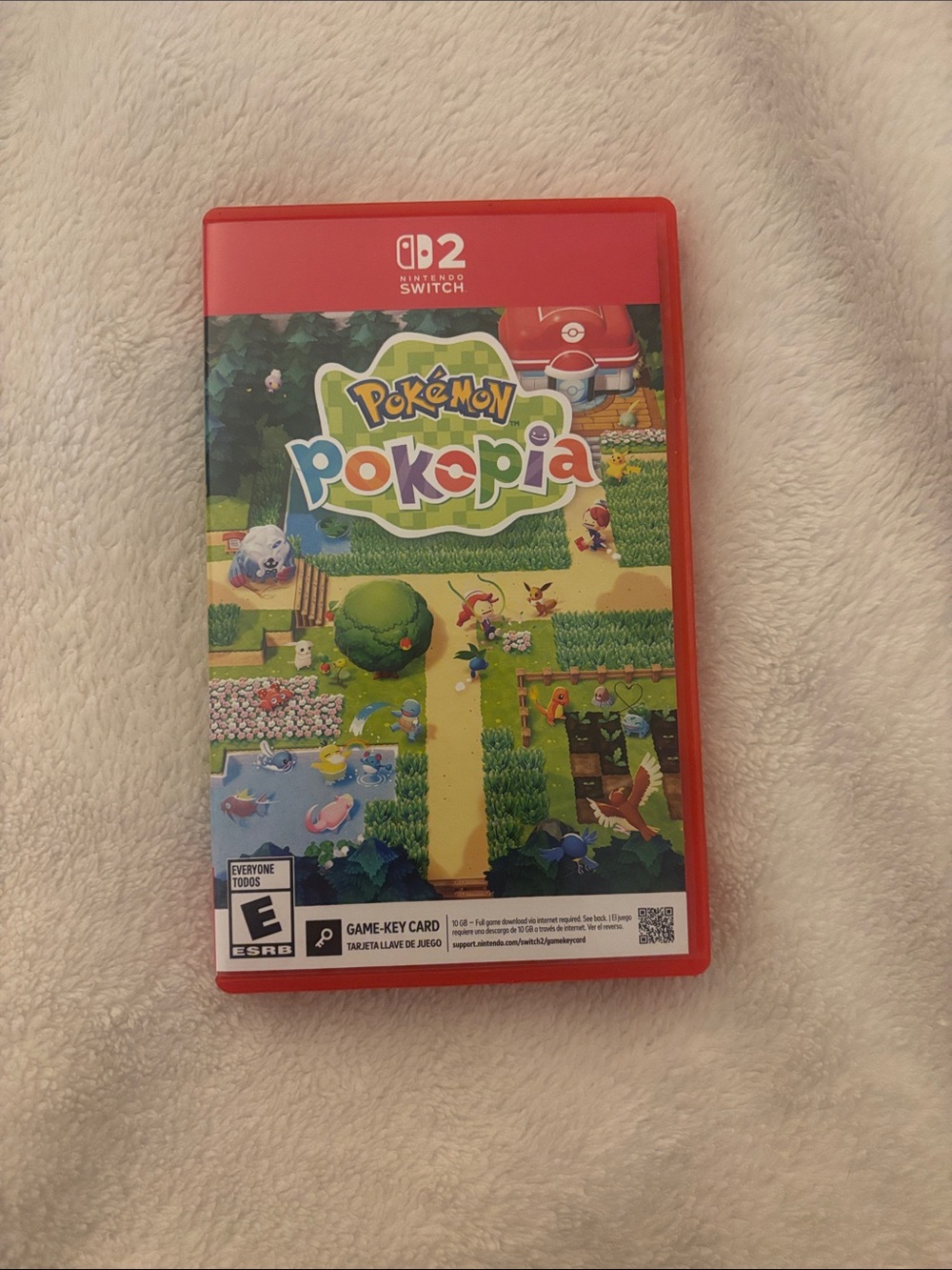 Nintendo Pokémon Pokéopia Red Game Case